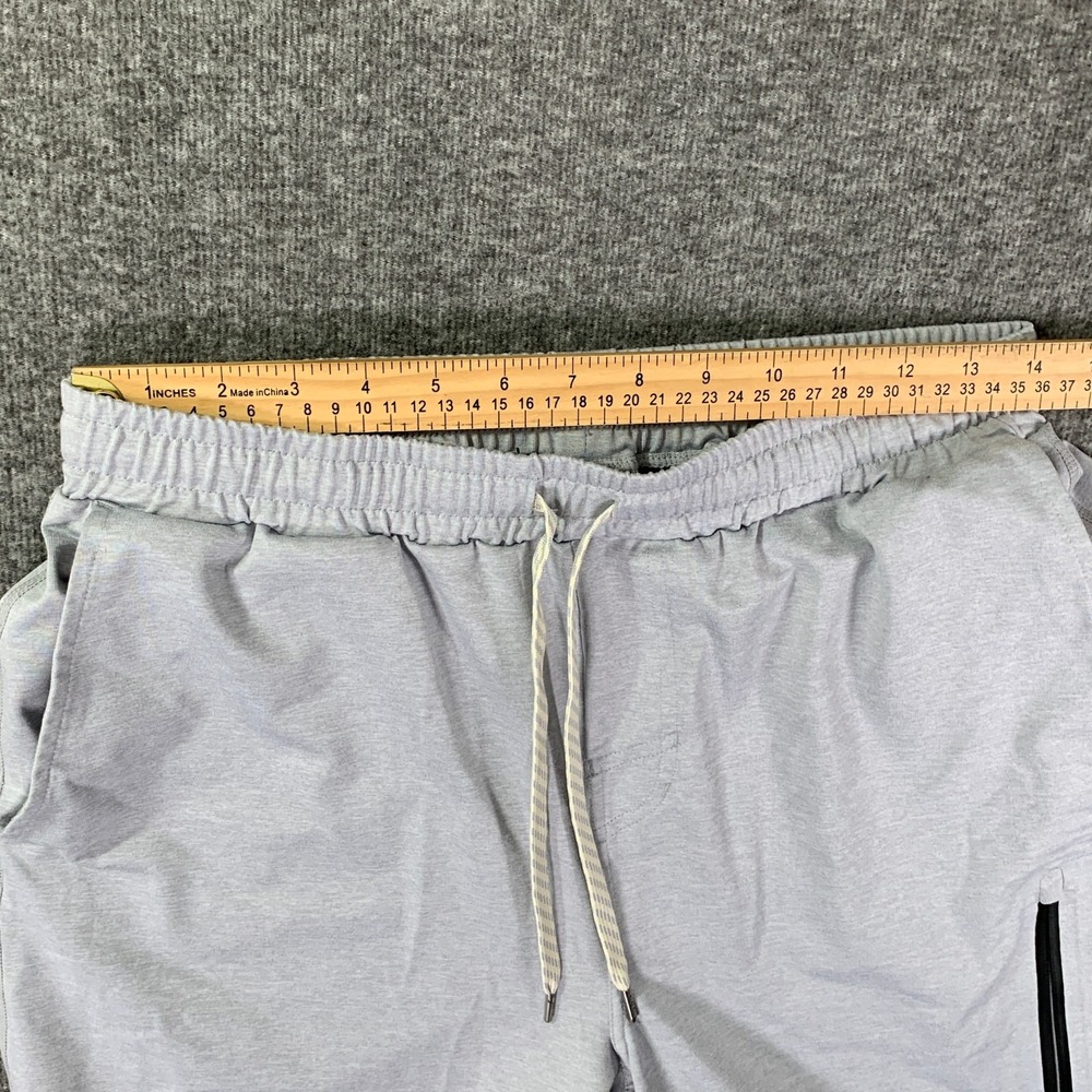 Vuori Sunday Performance Joggers Men Medium Gray Stretch Athleisure - Picture 5 of 12